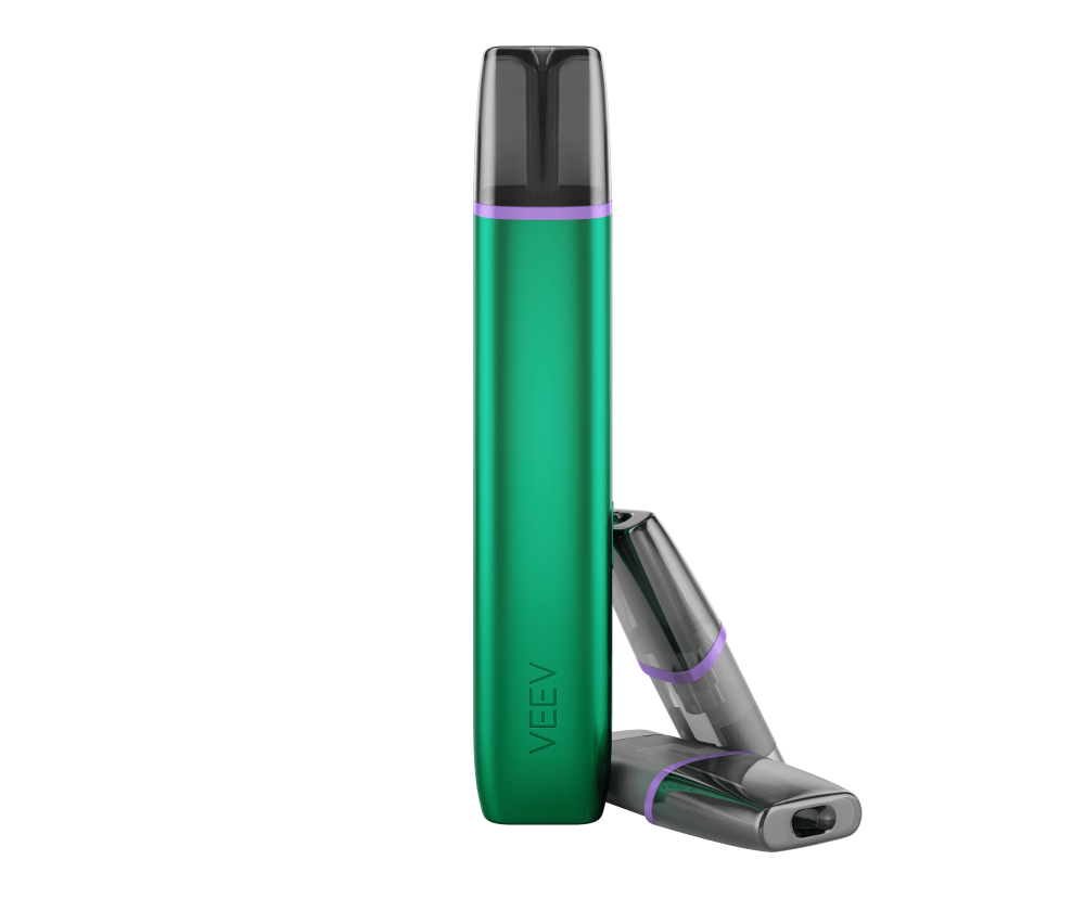 IQOS VEEV ONE GREEN Device – Compact Refillable Vape for Adult Users