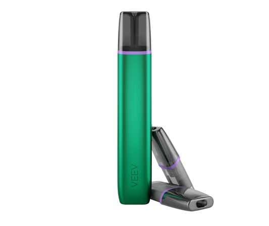 IQOS VEEV ONE GREEN Device – Compact Refillable Vape for Adult Users