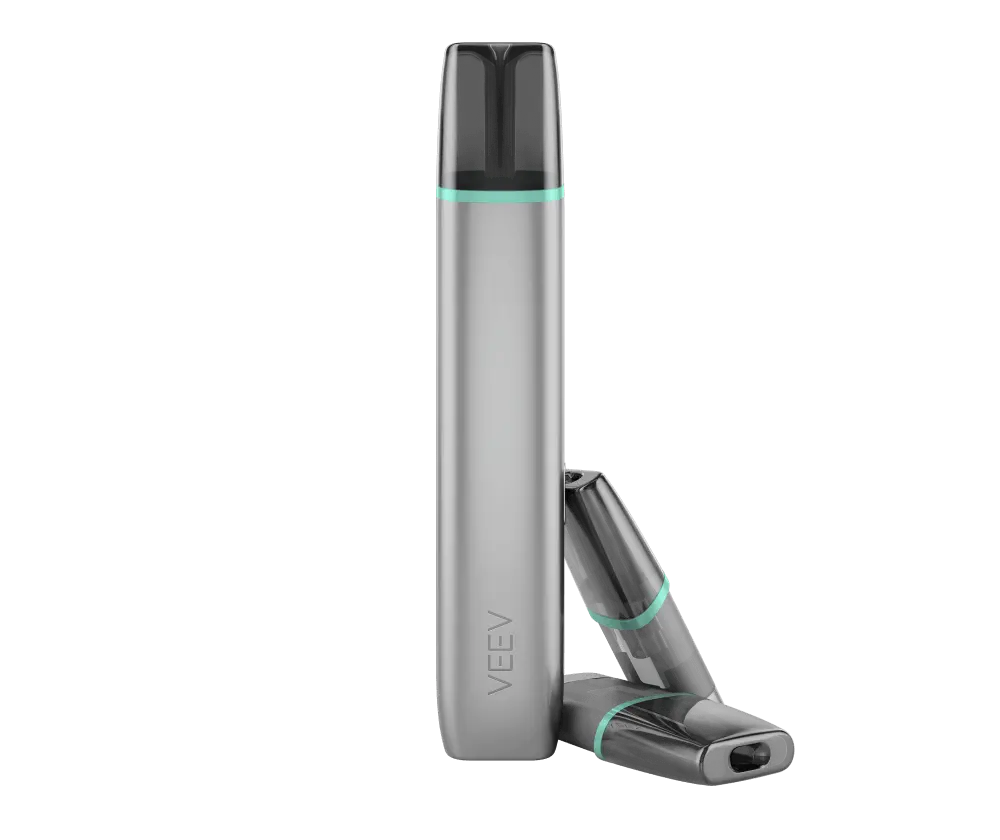 IQOS VEEV ONE GREY Device – Compact Refillable Vape for Adult Users