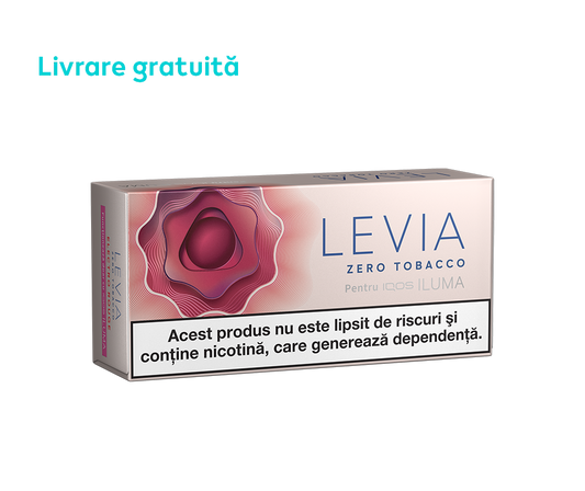 New 2024 IQOS LEVIA Non Tobacco Electro Rouge